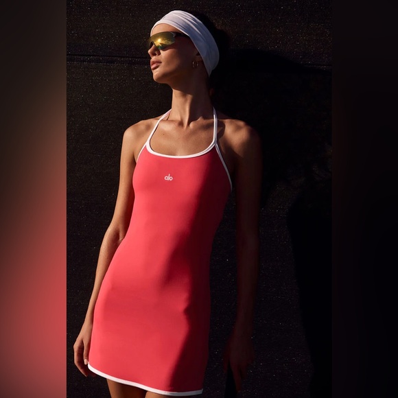 Alo softsculp tennis halter dress - Picture 2 of 8